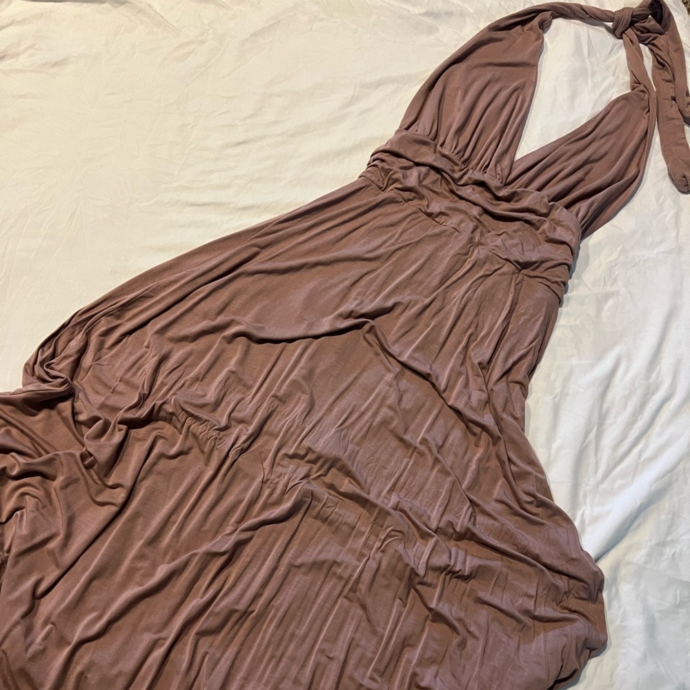 Final Touch halter dress